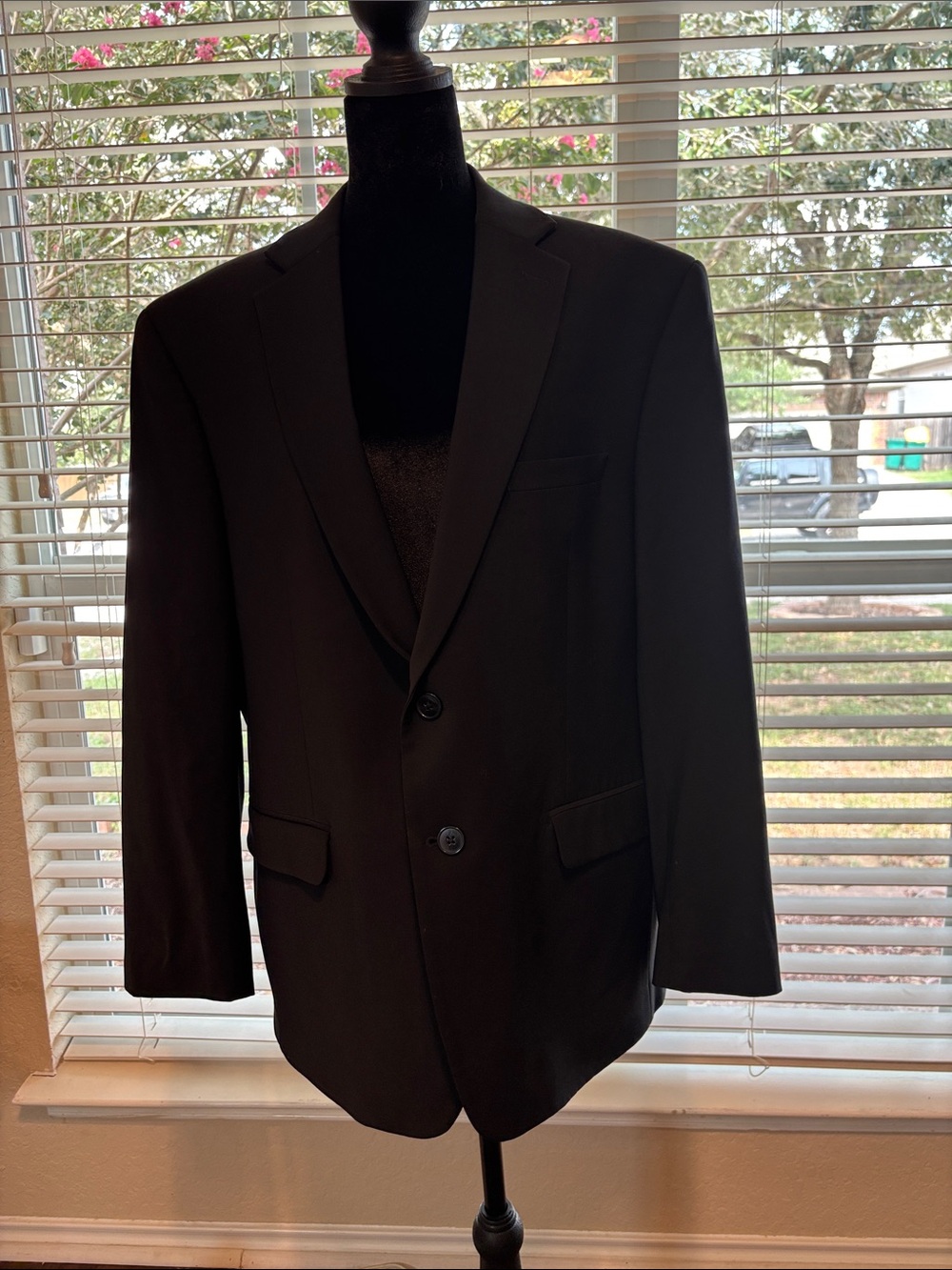 Calvin Klein Stretch Wool Suit Blazer Men's 44S